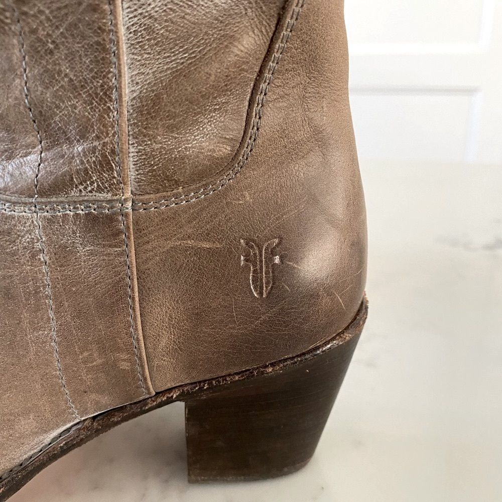 RARE Iconic FRYE Women's Jackie Tall Riding Boots in Slate size 8 - Picture 4 of 10